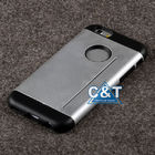Verschiedener sortierter schützender iPhone 6 Abdeckung PC TPU mit Kreditkarte-Halter