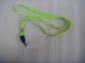Transparente Visitenkarte Usb-Stick mit Lanyard Anlage (MY-UC09)