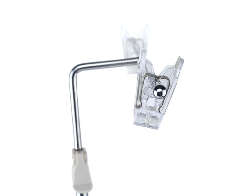 Magnetische Zeichen-Halter POP 300mm Pole für Supermarkt, Plastikclip