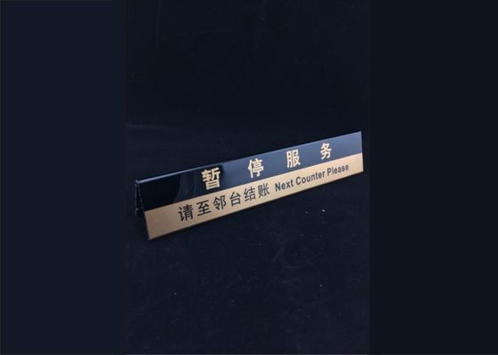 L Acrylzeichen-Halter des Form-freien Raumes, Acryltabellen-Zelt-Halter für Geschäft