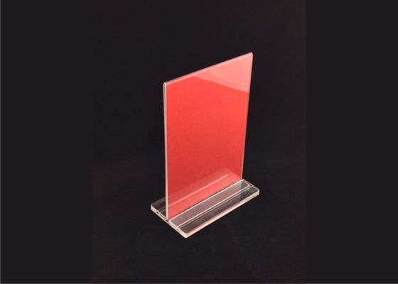 Kundengebundene Farbacrylzeichen-Halter-Anzeige, an der Wand befestigter Zeichen-acrylsauerhalter