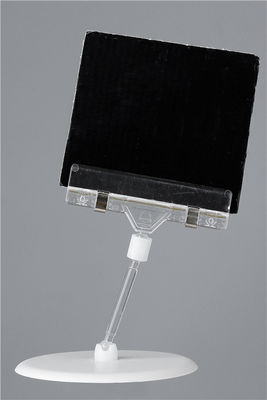 Positions-Tabellen-Ausstellungsstände, Spitzenclip-Zeichen-Halter PC für Kleinzähler