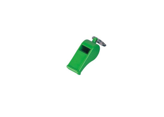 Schlüsselring grüner Pfeife pp. Platic, förderndes Keychains für das Wandern von Notfall 30575