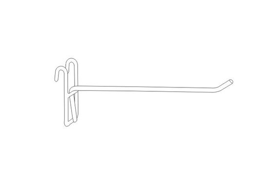 Kaufhaus eintauchendes Plastikgridwall, Stahldraht pegboard Einzelhandels-Anzeige hakt 31111,31112,31113,31114,31115,31116,