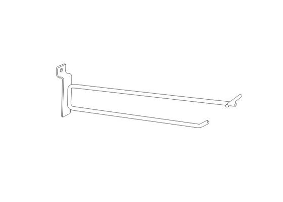 Weißmetallstahldraht stalwall Scannen Einzelhandels-Anzeigen-Haken für hängende Produkte 31157 31158 31159