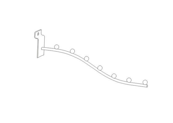 Mantel-Stahldraht stalwall mit 7 Bällen Metall, Nettospeicher, der im Kleinen Anzeigen-Haken 31160 hängt
