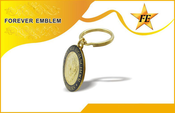 Kundenspezifisches Metall fördernder Keychains/Metallschlüsselring für Geschäfts-Geschenk
