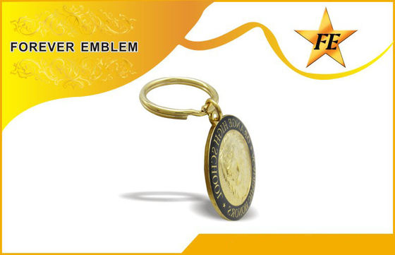 Kundenspezifisches Metall fördernder Keychains/Metallschlüsselring für Geschäfts-Geschenk