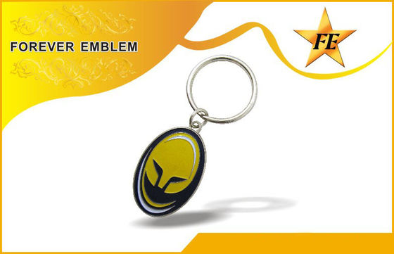 Geschäfts-Geschenke förderndes bleiarmes Nickel-freies Überzug-Metall Keychains