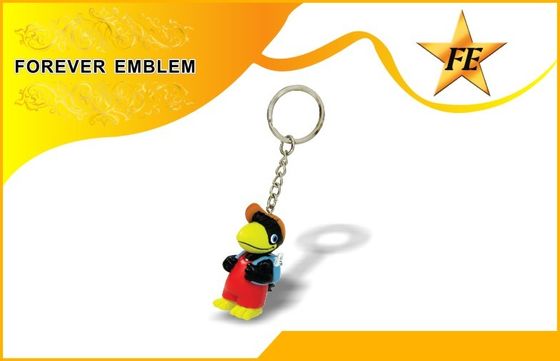 Volle 3D förderndes Keychains mit fertigen mit Standard EN71 kundenspezifisch an