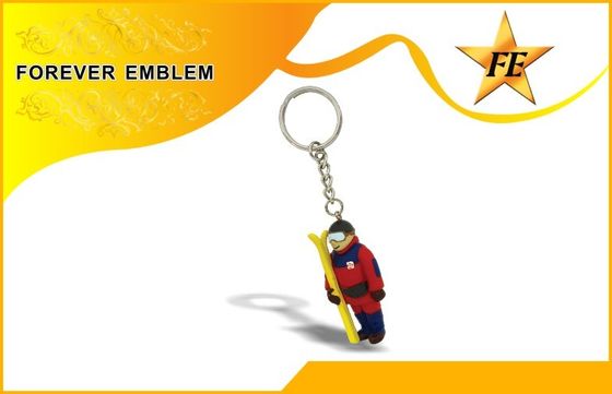 Volle 3D förderndes Keychains mit fertigen mit Standard EN71 kundenspezifisch an