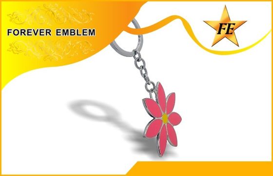 Nachgemachtes hartes förderndes Keychains mit Vernickelung, kundenspezifisches keychain 3D