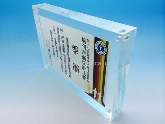 ZEICHEN-Halter-Wand-Berg des Plexiglas-Löschungs-11 x 17 Acrylfür die Werbung der Anzeige