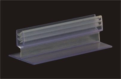 Supermarkt-Anzeigen-Einzelhandels-Zeichen-Halter PVC verdrängte der klare Halter