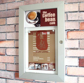 Wand Moubted-Menü-Halter-Plakat-Ausstellungsstände für Kaffeestube