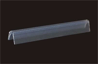 Plastik verdrängte Daten-Streifen-Aufkleber-Halter, Regal-Aufkleber-Halter