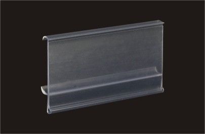 Dauerhafter Plastikaufkleber-Halter, Supermarkt-Anzeigen-Datenspur-Aufkleber-Höhe 40mm