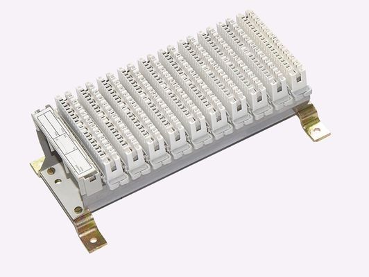 Einfacher und bequemer eingehängter Modul-Aufkleber-Halter für Trennungsmodul Plastik LSA-10pair