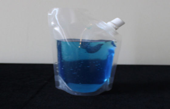 Seitenkeil-Tüllen-Tasche, stehende Tüllen-Plastikbeutel mit Griff