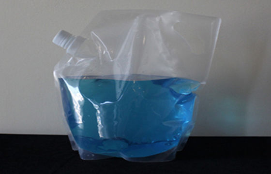 Seitenkeil-Tüllen-Tasche, stehende Tüllen-Plastikbeutel mit Griff
