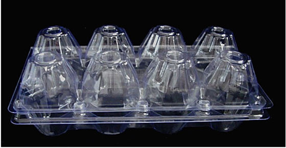 Wasserdichtes HAUSTIER transparente Eierablagen, 15 Hohlraum-Eierkarton-Verpacken
