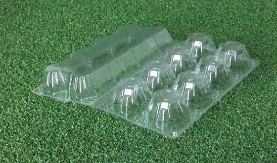 Wasserdichtes HAUSTIER transparente Eierablagen, 15 Hohlraum-Eierkarton-Verpacken