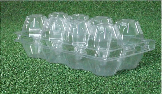 Wasserdichtes HAUSTIER transparente Eierablagen, 15 Hohlraum-Eierkarton-Verpacken