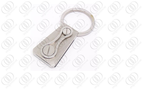 Edelstahl Keychain-Schlüssel-Halter der Schrauben-316L mit gebürstetem und poliertem Ende