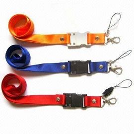 Abzugsleinen-Plastik-/Polyester USB-Flash-Speicher mit kundengebundenem Logo-Drucken