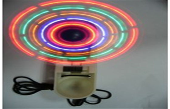 Bezaubernder 110MM LED Blitzen-Fan für Licht der Geschäfts-Geschenk-/LED mit Fan