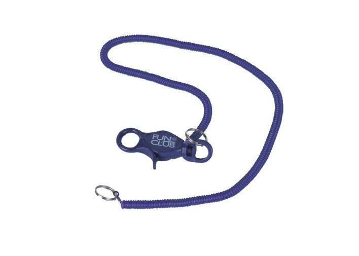 650mm gewundene Schnur pp. und PVCschlüsselringhalter, förderndes Keychains 30587
