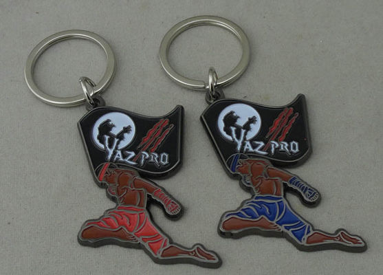 Druckguss-fördernder Schlüsselring, weiches Email und Zink-Legierung Keychains